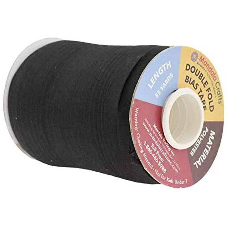 Bias Tape Bias Binding Tape, Hemming Tape for Carpet Edges, , Seaming,  Sewing, Piping, Quilting (50 Yards) Beige 