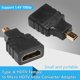 thumbnail image 3 of Tmvgtek Adaptador Convertidor Macho Compatible Con Hdmi Tipo A Hembra A Micro Hdmi Para Cámara Digital, 3 of 9