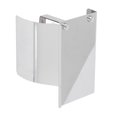 thumbnail image 2 of Portarrollos de papel higiénico de acero inoxidable elegante con estante y soporte para teléfono, solución sin taladros para almacenamiento en el baño, 2 of 8
