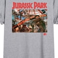 thumbnail image 3 of Jurassic Park - T-Rex Banner Scene Oversized Graphic T-Shirt, 3 of 5