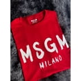 thumbnail image 3 of Playera Msgm Milano Negro Rojo Blanco, 3 of 5