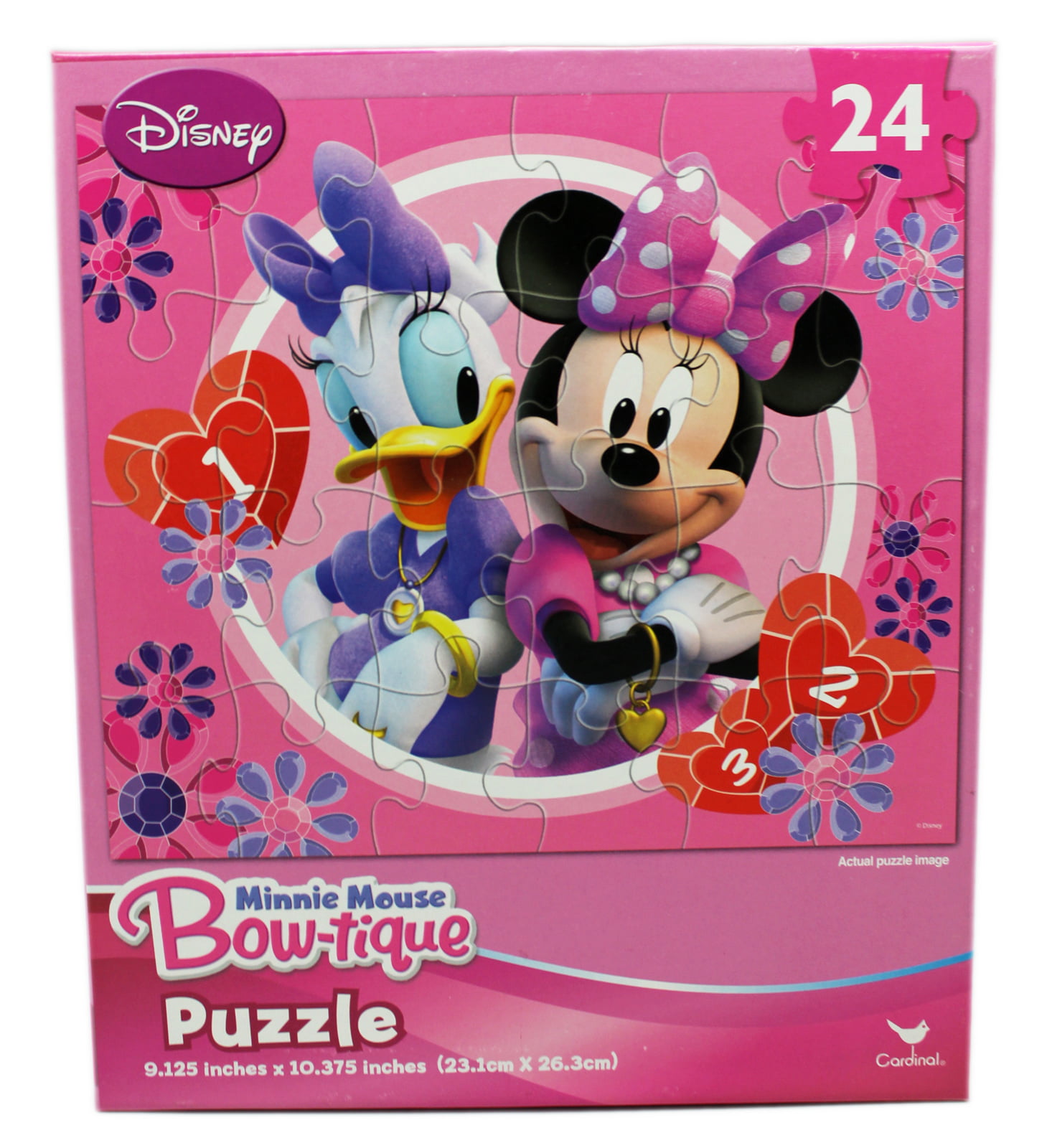 Enfants 24 Pièce Disney Junior Jigsaw Puzzle Minnie Mouse & Daisy Duck 05248B 