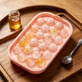 thumbnail image 6 of Silicone Ice Ball Maker for Whiskey Cocktails, Large Slow-Melting Sphere Ice Mold, Reusable Stackable Freezer ICE Maker Tray with Flexible Easy Release Design, 6 of 6
