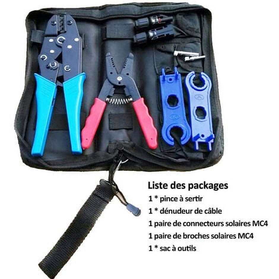 MC4 Solar Crimping Tool Kit for Photovoltaic Systems