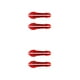 thumbnail image 4 of Paquete de 2 pegatinas para coche Sidaley tira de advertencia reflectante calcomanía roja 2piezas, 4 of 5