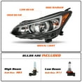 thumbnail image 3 of For 2017-2022 Subaru Impreza Crosstrek Halogen Headlight Lamp Driver Side 17-22, 3 of 6