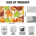 thumbnail image 4 of Fall Placemats Set of 4 Autumn Thanksgiving Maple Leaf Place Mats 12x18 Inch Seasonal Rustic Harvest Washable Table Mats for Party Kitchen Dining Decoration, 4 of 8