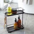 thumbnail image 3 of YAMAZAKI home 6791 4.7 x 11 in. Tower Bath Rack - Black, 3 of 3