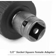 thumbnail image 3 of 2-13mm Capacity Keyless Drill Chuck Adapter, 1/2-20UN Mount Thread Impact Quick Change Conversion Tool for Air Impact Wrench, 3 of 5