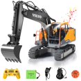 thumbnail image 1 of Excavadora RC DOUBLE E Volvo 17 canales 3 en 1 con control remoto, 1 of 9