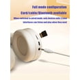 thumbnail image 4 of Over-ear Headphones With Noise Isolation, Long Battery Life, Foldable & Portable, Card Slot, Low-latency And 3d Surround Sound Wireless Headset., 4 of 4