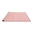 thumbnail image 2 of Ahgly Company Machine Washable Indoor Rectangle Solid Red Modern Area Rugs, 7' x 10', 2 of 4