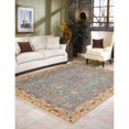 thumbnail image 2 of Nourison  Nourmak Traditional Border Area Rug Yellow 5'10" x 8'10" 6' x 9' Indoor Living Room, Bedroom, Dining Room N/A Rectangle, 2 of 5