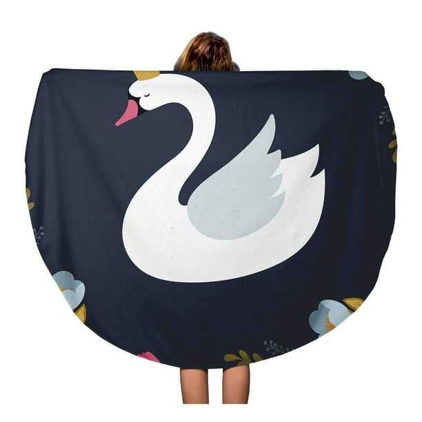 Swan blanket baby sale