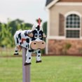 thumbnail image 2 of Unique Horse Cow Mailbox Weatherproof Mailbox Sculptures Creative Personalized Mailbox For Garden Animals Decor, 2 of 7