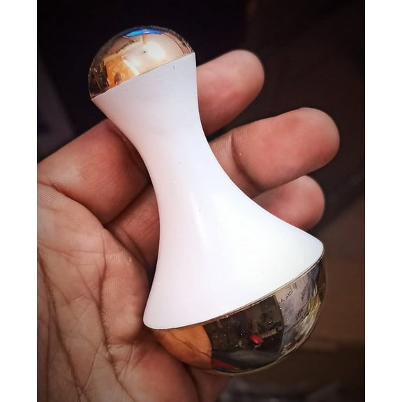 2-in-1 Kansa Wand Massager Dual-Head Ayurvedic Tool for Face and Body Massage, Skin Rejuvenation & Stress Relief