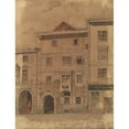thumbnail image 3 of Carl L. Wiesböck 15x18 Black Modern Framed Museum Art Print Titled - Mozart's Death in Rauhensteingasse in Vienna, 3 of 5