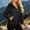 (Fashion 90)Black, variant on Women's Contrast Color Zip-Up Athletic Jacket Lightweight Hooded Windbreaker with Pockets Running Outerwear for Sports Gym