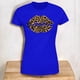 thumbnail image 3 of Playera Blusa Con Impresion De Beso Animal Print Sexy Color Azul Talla Chica Marca Emil SaEs, 3 of 4