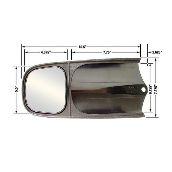 CIPA USA 10000 Clip On Tow Mirror - fits Dodge™/fits Chevy™ - Pair
