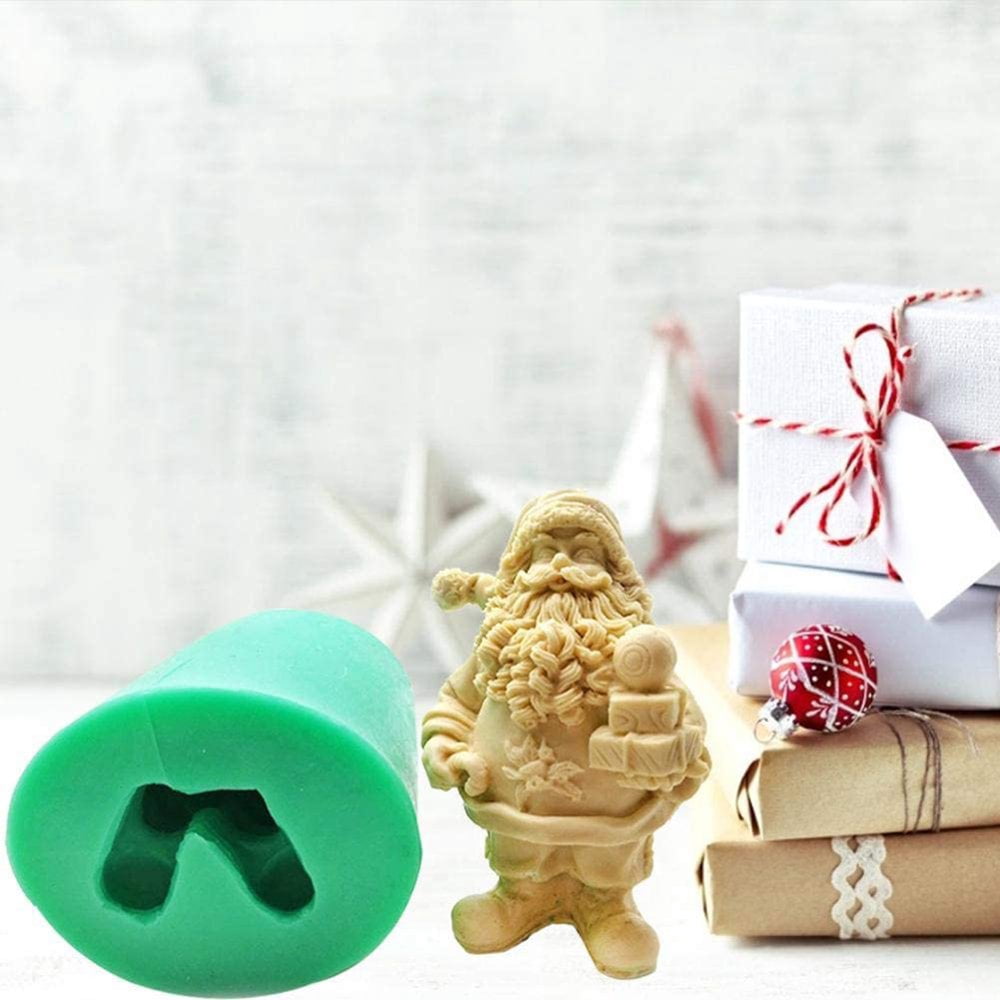 Moule En Silicone Porte-Bougie Renne De Noël - Moule à Résine/ Cire DIY, Décoration Festive, Cadeau Fait Main - 5