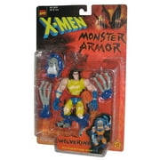 marvel comics x-men monster fangor armor wolverine toy biz action figure