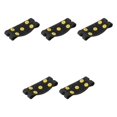 thumbnail image 1 of Sonducket Antideslizante Nieve Hielo Escalada Picos Agarres Crampon Studs 5-Stud Zapatos Cubre Suministros al aire libre Type2 Sonducket CBP072274, 1 of 3