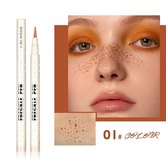 Vadktai Deals Freckle Pen Professional Lifelike Face Concealer Point Out Natural Waterproof Longlasting Soft Artificial Freckles Fine Makeup Freckle Pen Life Face Decoration