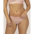 thumbnail image 2 of Smart & Sexy Women's Sheer Mesh Plunge Bralette and Matching 2 Pack High Leg Brief Panty Set, SA1518, 2 of 8
