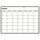 thumbnail image 3 of Calendario mensual magnético personalizado para refrigerador, borrable, tablero de mensajes, tablero blanco suave, tablero de escritura para mascotas, 3 of 5
