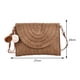 thumbnail image 3 of Bolsos Cruzados Verano Cartera Tejida Paja Hecha A Mano para (marrón), 3 of 8
