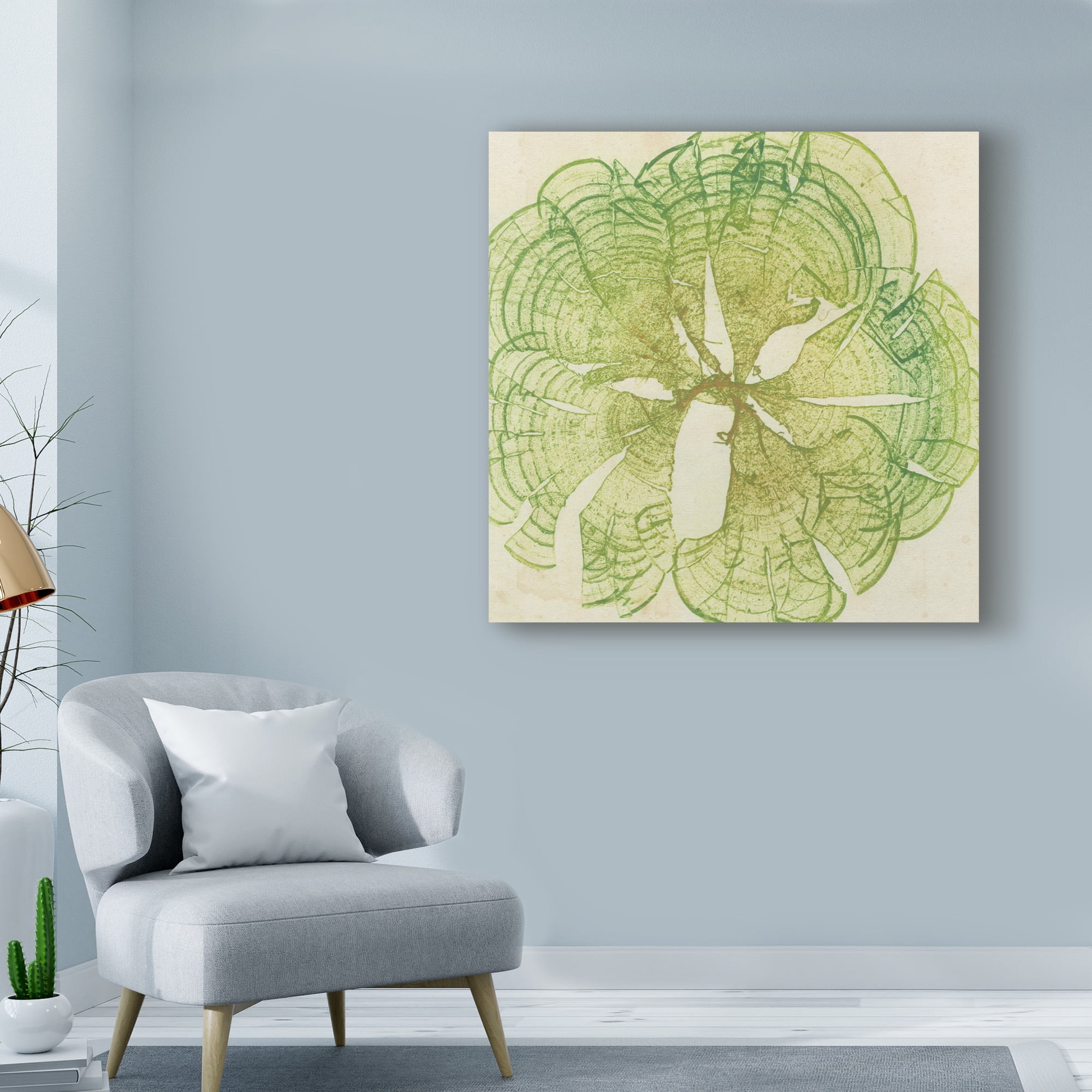 Trademark Fine Art 'Brilliant Seaweed VIII' Canvas Art by Vision Studio