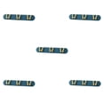 thumbnail image 3 of Toystoory Soporte para cepillos de Gancho para baño Estante de almacenamiento montado en la pared Soporte para cepillo colgante, 3 ganchos, azul Type2 NO2 Toystoory CBP152430, 3 of 6