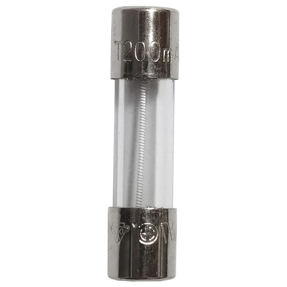 Glass T200mAL250V 5x20mm Slow-Blow for Speakers Fuse 200mAMP 0.2AMP 10PCS (T200mA)