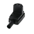 thumbnail image 6 of 90 Degree Angled IEC 320 C13 Female Plug AC 10A 250V Power Cord Cable Connector, 6 of 7