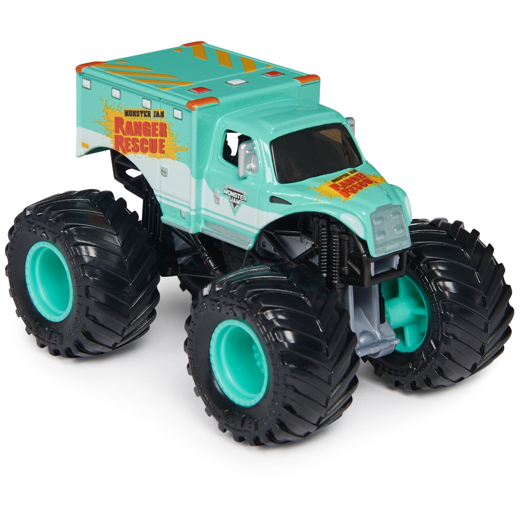Monster Jam, Official Ranger Rescue Monster Truck, Die-Cast