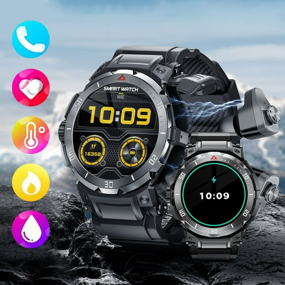 Headphones Wireless Bluetooth,Smart Sports Watch Watch Headphones 2 in 1 Smart Watch Bluetooth Call Music Control Nfc Multi Sport Mode 2.01 Hd Large Screen Support Wireless Call