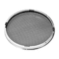 thumbnail image 3 of Unique Bargains 3 Pieds Protecteur de Haut-Parleur en Maille Décorative pour Gril, Pièce Audio Argentée, 3 of 4
