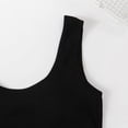 thumbnail image 5 of Girls Training Bras 100% Cotton Wirefree First Bra for Tweens 8-14 Seamless Soft Comfort Bra Black,Size 11-12T, 5 of 5
