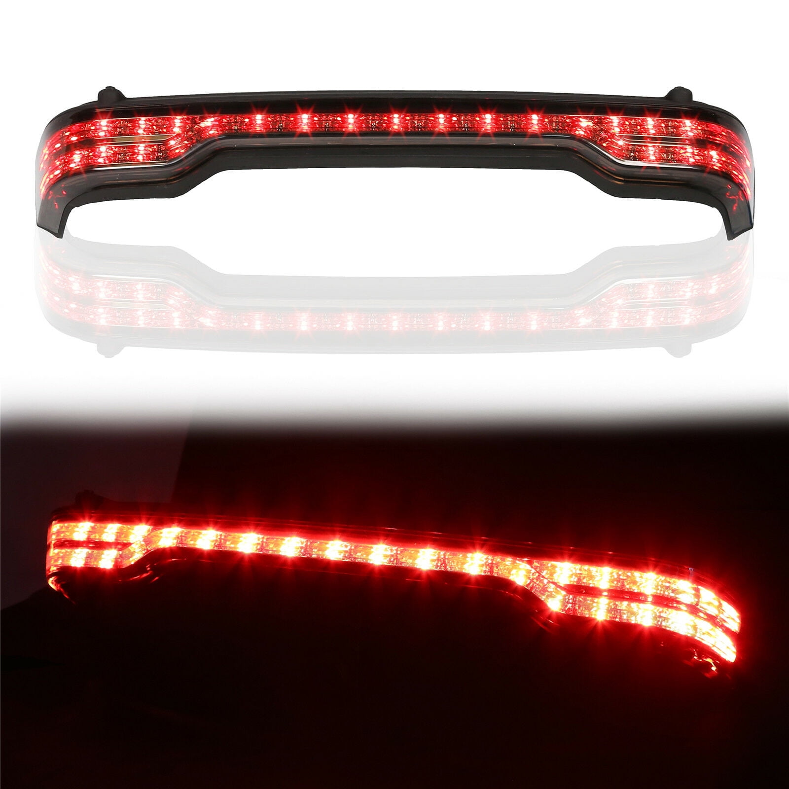 harley tour pack smoked led lights