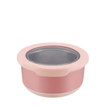 YIKA Stainless Steel Tupperware Container Set Airtight Food Storage with Lids Insulated Lunch Box Stackable Fridge Freezer Safe Meal Prep Bowls Glass Tupperware for Kitchen Storage