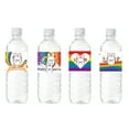 thumbnail image 4 of 24Pieces Reusable Plastic Bottle Decal Suitable for Home Gatherings and Celebration with Colorful and Unique Styles, 4 of 12