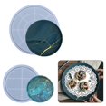 thumbnail image 2 of Round Tray Silicone Mould Fruit Plate UV Resin Mold Serving Board Epoxy Mold Handmade Ashtray Mold Handmade Coaster Mold L, 2 of 2