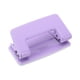 thumbnail image 1 of Uxcell 1/4" 2 agujeros perforadora de papel perforadora de metal capacidad de 8 hojas color púrpura, 1 of 6
