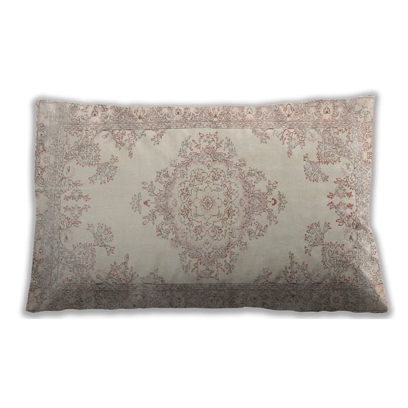 Ahgly Company Outdoor Rectangular Contemporary Lumbar Throw Pillow, 13 inch by 19 inch