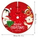 thumbnail image 3 of Fiudx Decoración del hogar Adornos navideños Falda para árbol de Navidad Falda para árbol impresa Decoración para árbol de Navidad para el hogar, 3 of 7