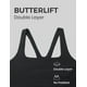 thumbnail image 3 of Sujetador deportivo CRZ YOGA Butterlift de doble forro negro talla L, 3 of 5
