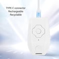 thumbnail image 3 of Yazoeia Bluetooth Remote Page Turner, USB Rechargeable Wireless Camera Shutter Remote Photo Video Clicker for Phone Camera or Video Recording (White) CJC912-111797, 3 of 9