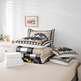 thumbnail image 5 of YST Ensemble de Literie Rustique de Ferme 7 Pcs avec Draps, Taille Grand, Polyester, 5 of 5