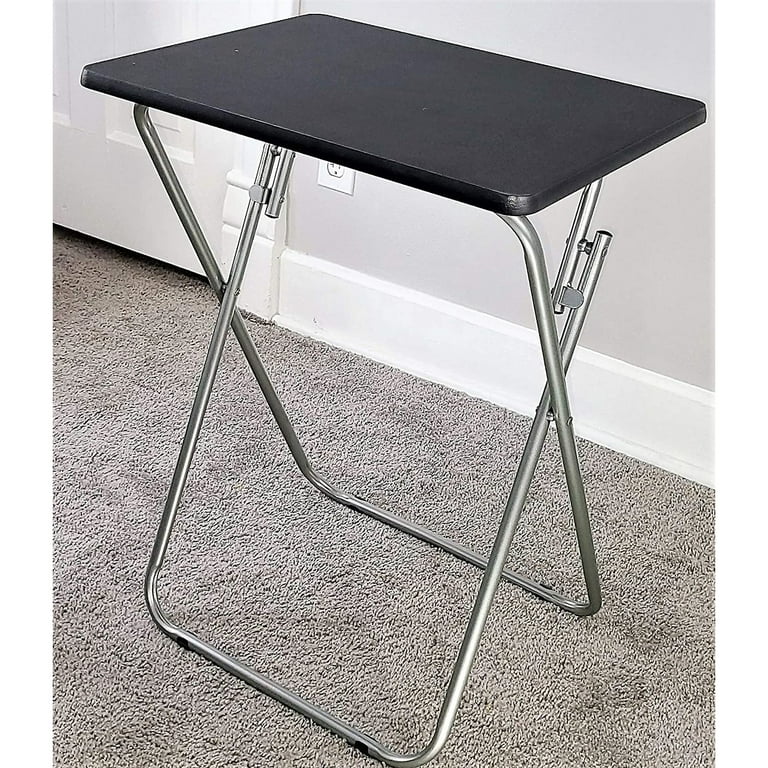 eHemco Folding TV Tray Tables for Eating 19 by 15 by 26 Inches